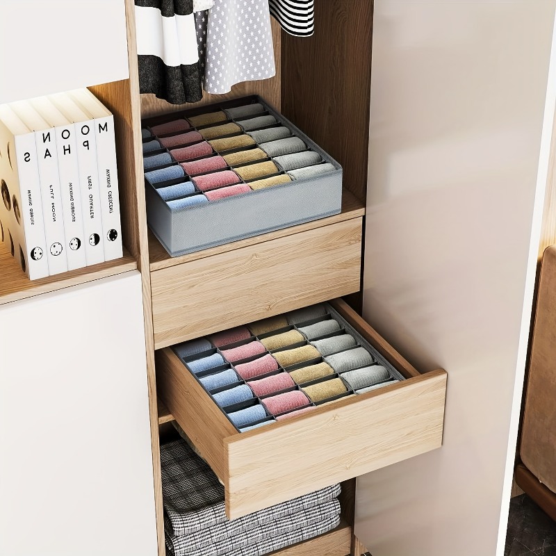 2 Stück 24-Fächer Stoff-Organi – Sock Organizer Tray Bewertung und Preis