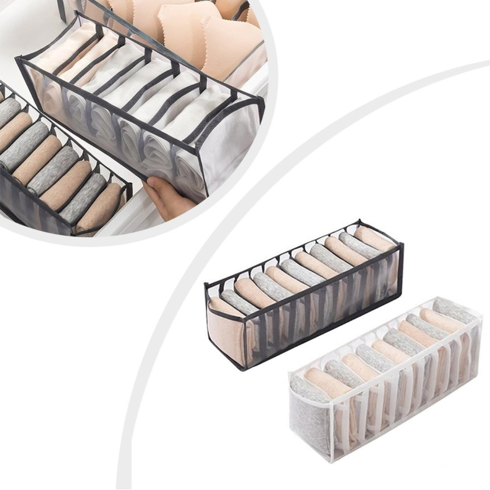 7-teiliger Unterwäsche-Organiz – Sock Organizer Tray Bewertung und Preis