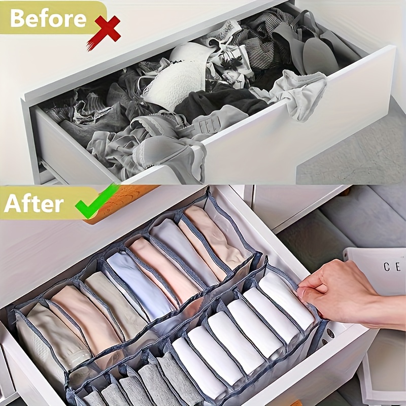7-teiliger Unterwäsche-Organiz – Sock Organizer Tray Bewertung und Preis