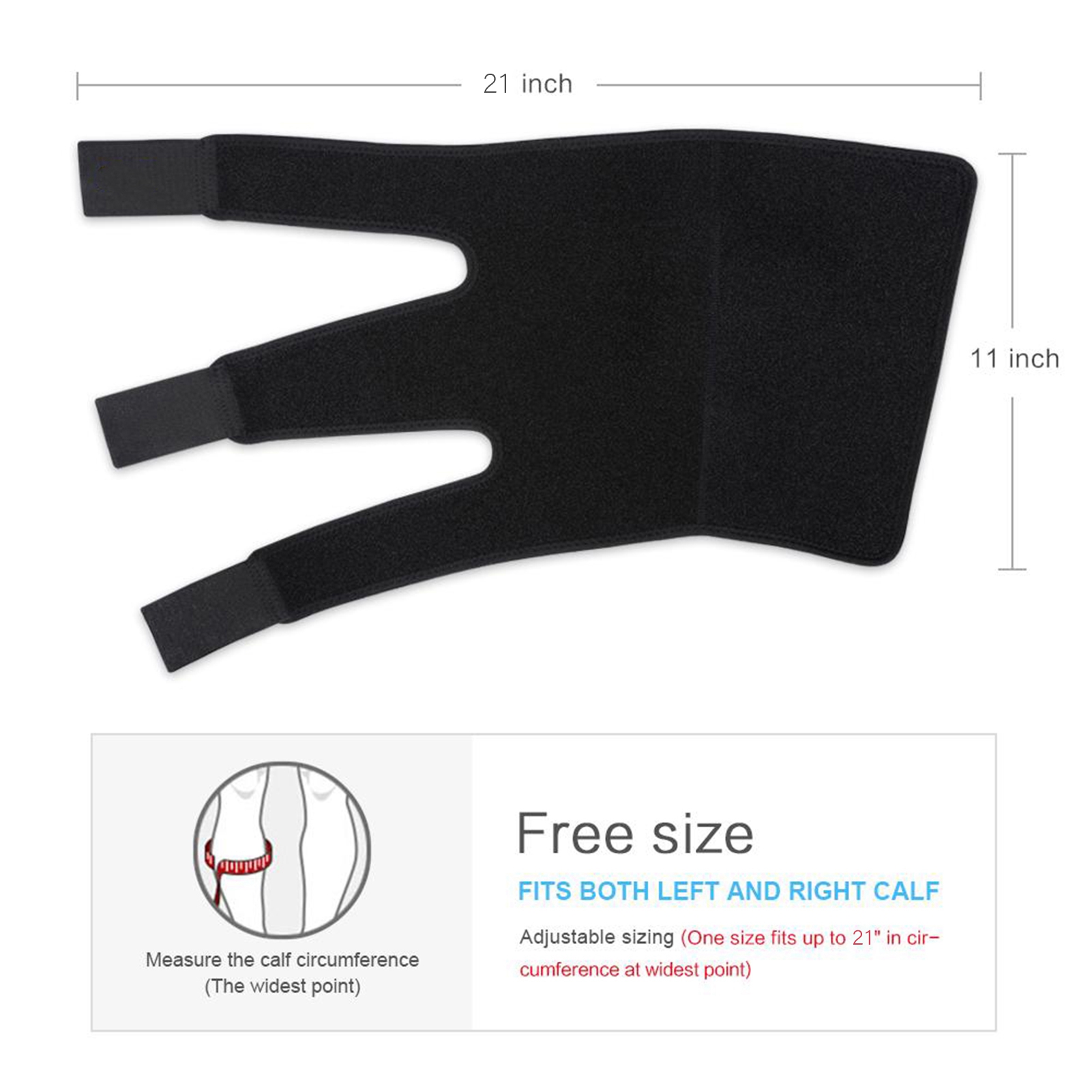 Verstellbare Wadenstütze, Wade – Compression Sleeve Calf Bewertung und Preis