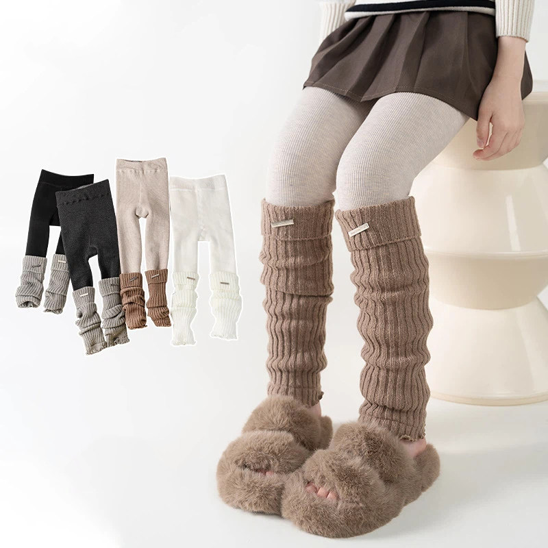 Kinder-Thermo-verdickte Leggin – Boot Sock Slouchy Bewertung und Preis