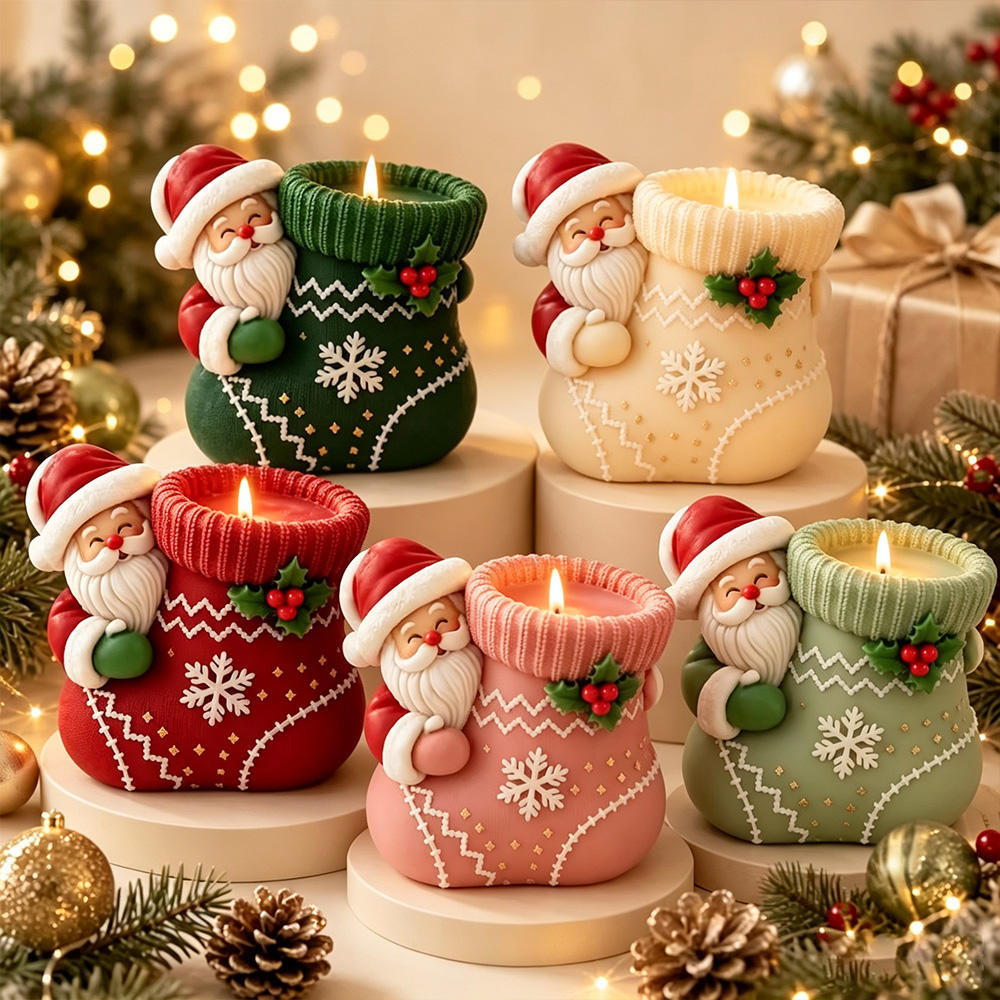 Weihnachtssocken Silikon-Kerze – Sock Organizer Tray Bewertung und Preis