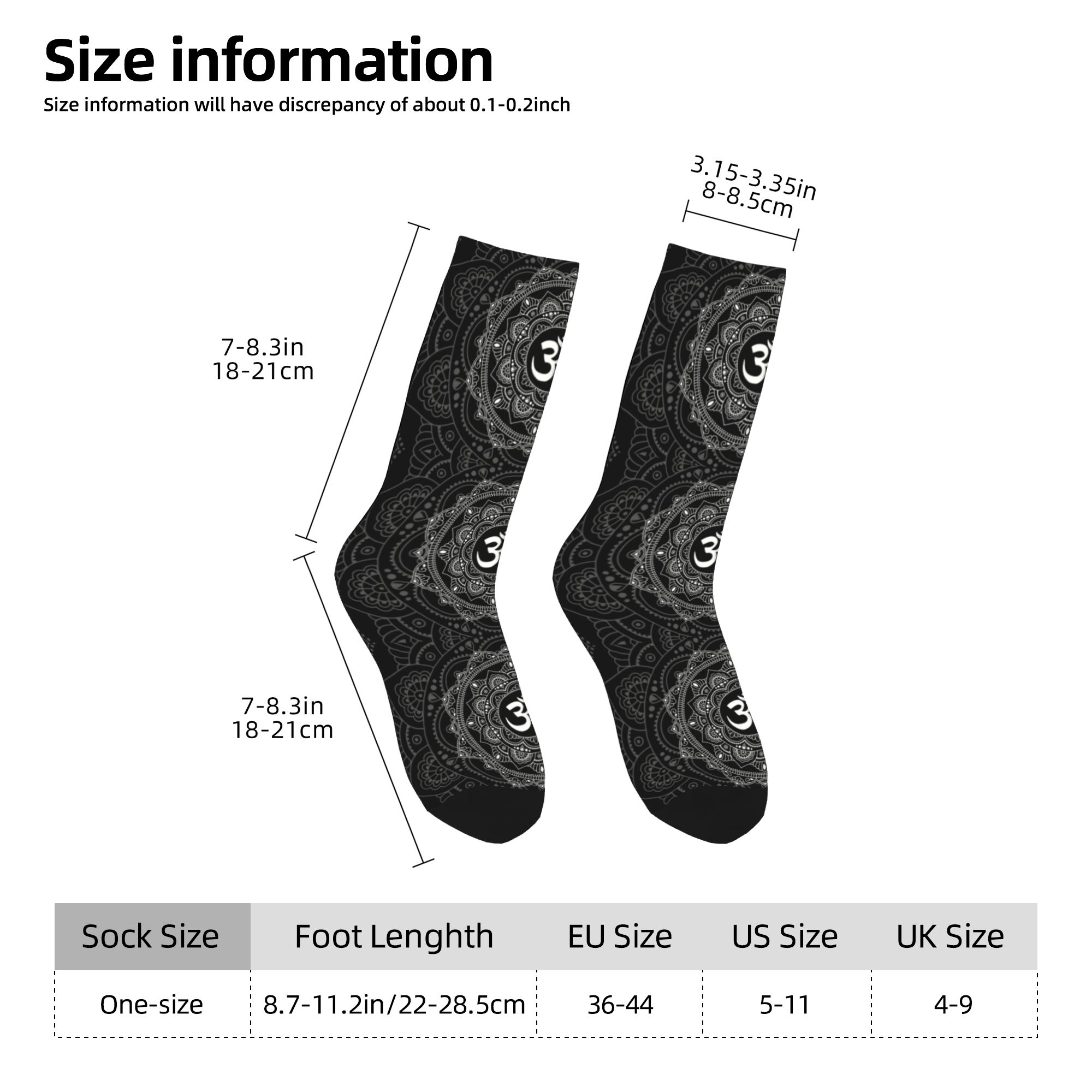 Benutzerdefinierte Om-Mandala- – Dress Sock Men Bewertung und Preis