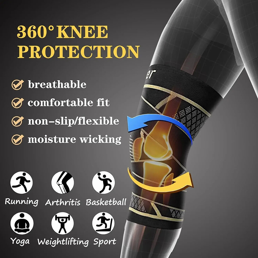 Kupferfaser-Kompressions-Knieb – Compression Sleeve Calf Bewertung und Preis