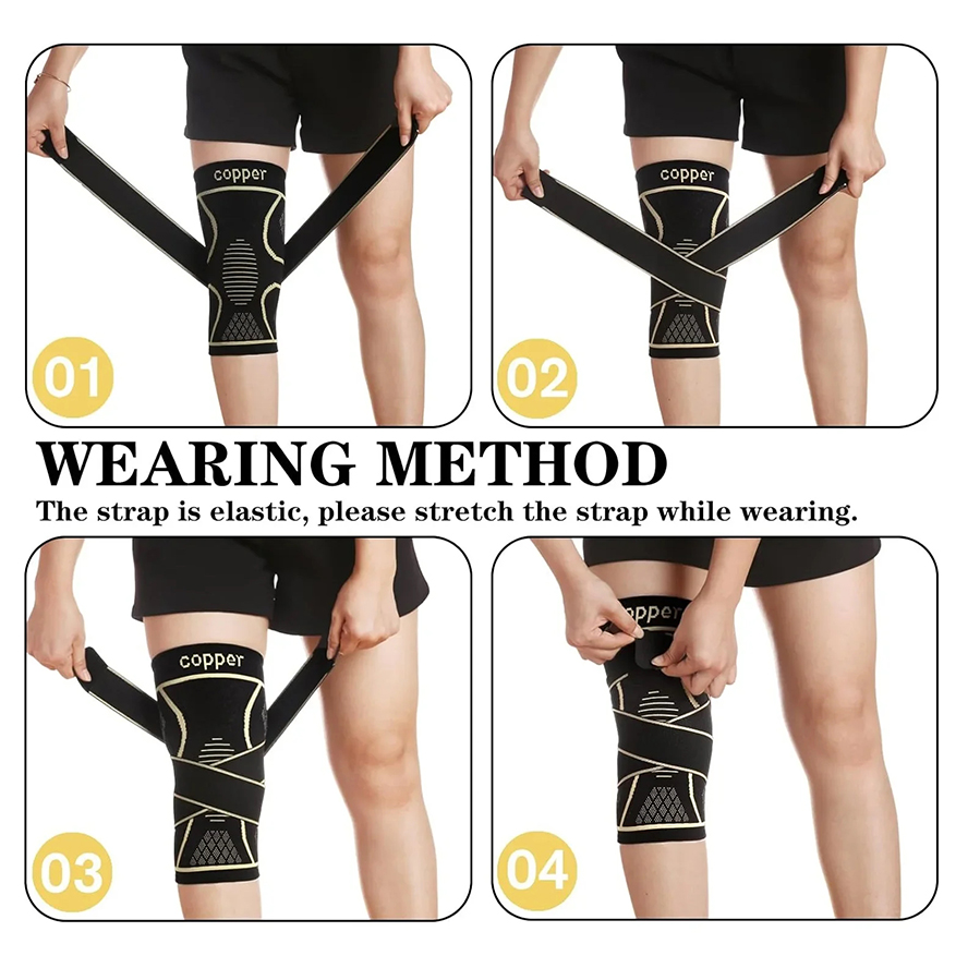 Kupferfaser-Kompressions-Knieb – Compression Sleeve Calf Bewertung und Preis