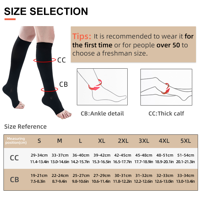 2025 Sport-Laufsocken 30-40 mm – Compression Sleeve Calf Bewertung und Preis