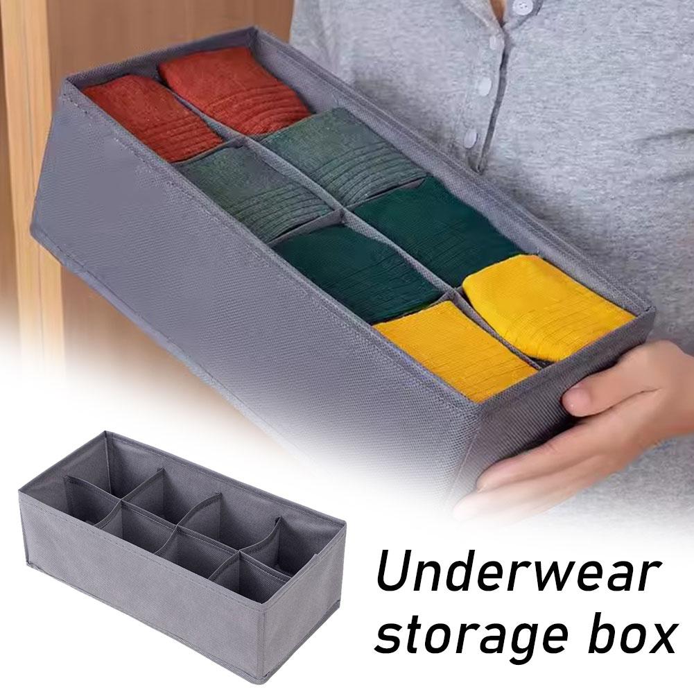 6/7/8/24 Gitter, faltbare Stof – Sock Organizer Tray Bewertung und Preis